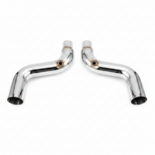 Load image into Gallery viewer, Stainless Works Mustang GT lead pipe kit factory connect detail view