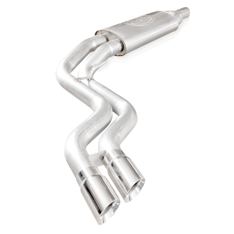 Stainless Works 2011-14 Ford Raptor Exhaust Y-Pipe Mid Resonator Front Passenger Rear Tire Exit - Stainless Works FTR10CBFTY