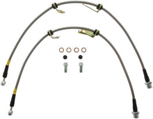 Load image into Gallery viewer, StopTech 06-17 Lexus HS250h / Toyota RAV4 Stainless Steel Front Brake Lines-Brake Line Kits-Stoptech-805890629832-