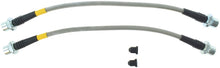 Load image into Gallery viewer, StopTech 08-12 Toyota Sequoia/07-12 Tundra Front Stainless Steel Brake Lines - Black Ops Auto Works