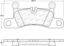 Load image into Gallery viewer, StopTech 11-17 Volkswagen Touareg Street Performance Rear Brake Pads - Black Ops Auto Works