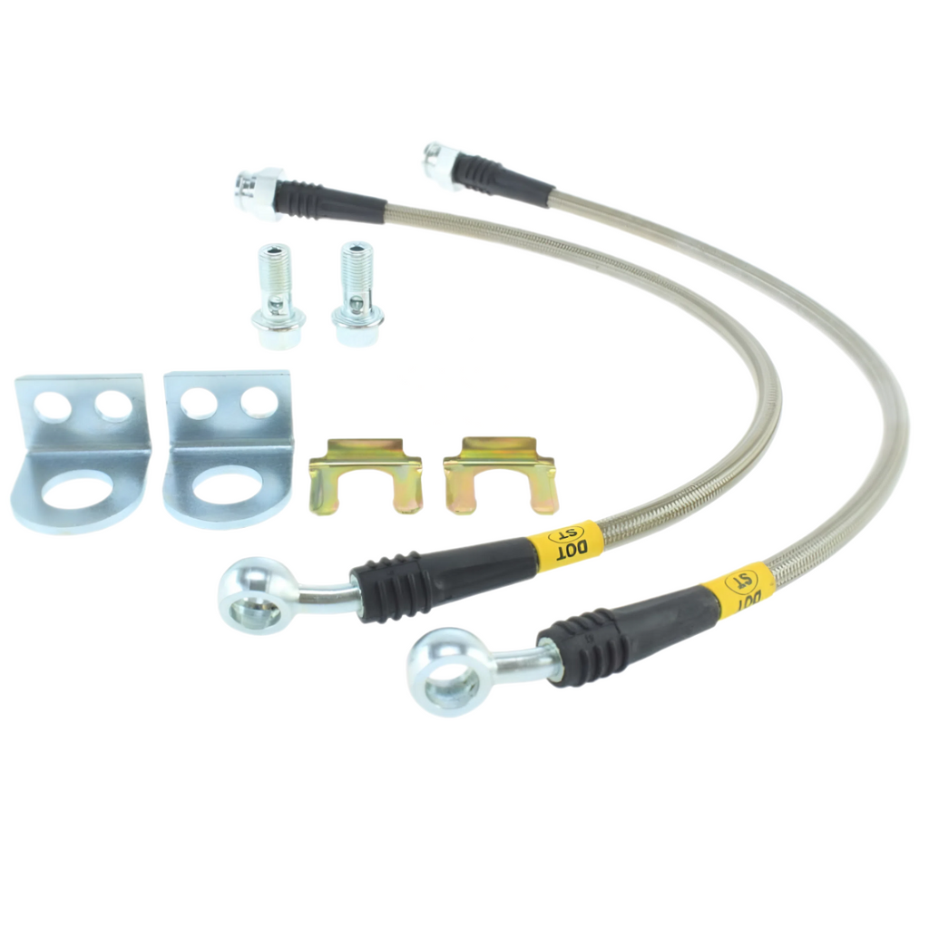 StopTech 950.58002 stainless front brake lines for 2006-2010 Jeep SRT8 full pair