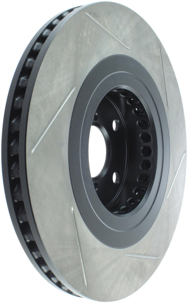 StopTech Power Slot 06-07 Lexus GS430 / 08 Lexus GS460/GS450H / 06-10 IS350 Slotted Right Front Rot - Black Ops Auto Works