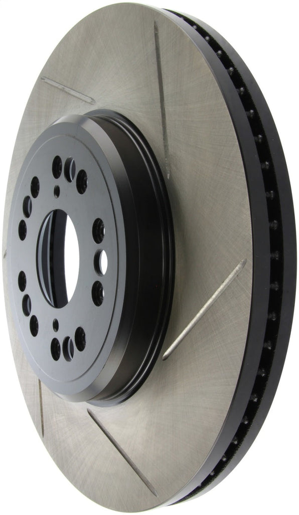 StopTech Power Slot 95-00 Lexus LS400/LS430/LS460/LS600h L Slotted Left Front Rotor - Black Ops Auto Works