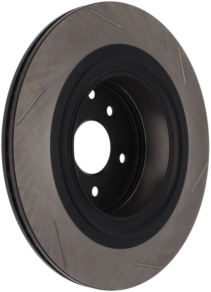 StopTech Power Slot Nissan 370z / Infiniti G37 SportStop Slotted Rear Right Rotor - Black Ops Auto Works
