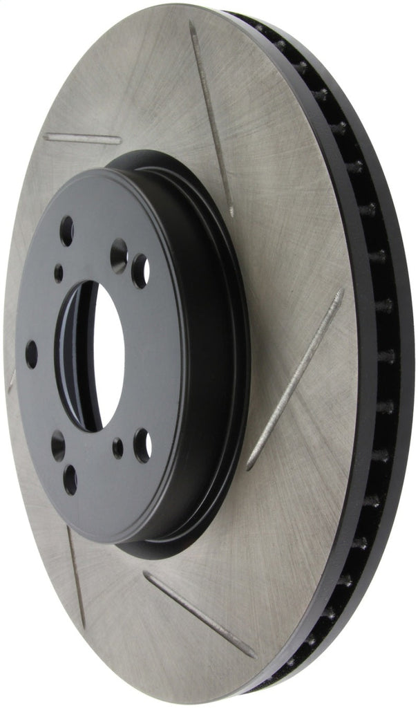 StopTech Slotted Sport Brake Rotor 2014 Honda Accord V6 Front Left - Black Ops Auto Works