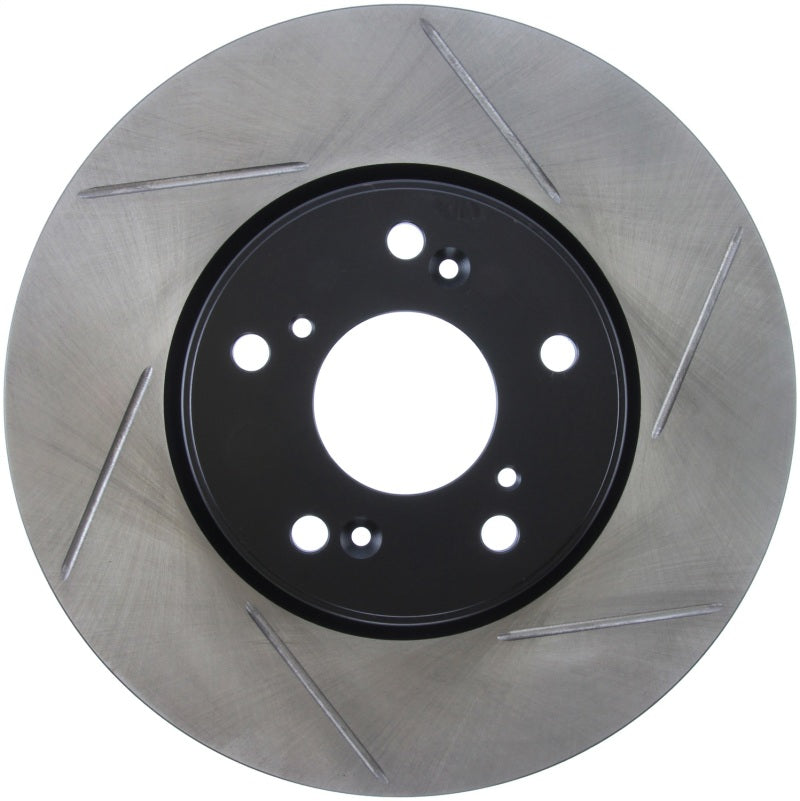 StopTech Slotted Sport Brake Rotor 2014 Honda Accord V6 Front Left - Black Ops Auto Works