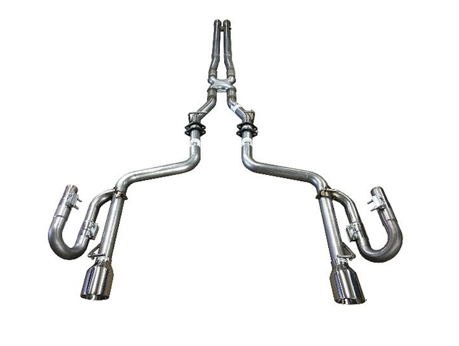 STREET-RACE Cat-Back Exhaust Kit 2005-2010 Dodge Charger Chrysler 300 Dodge Magnum 5.7L Hemi - Black Ops Auto Works