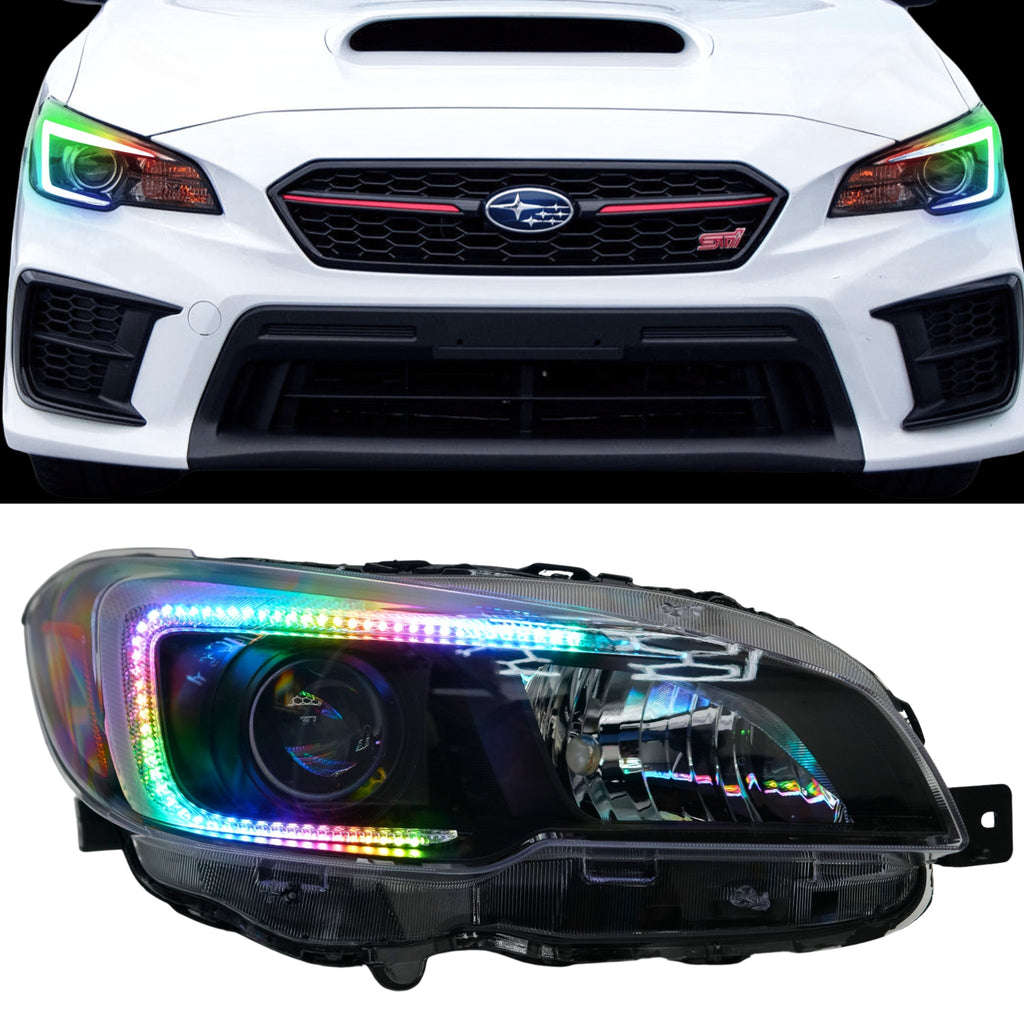 RGB Halo Kits Subaru WRX/STI Flow Series C Bar DRL Boards (2015-2021)