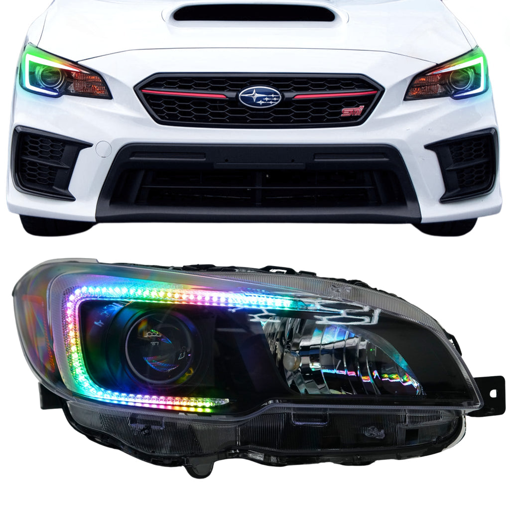 RGB Halo Kits F2 | A20 | P2 - BX3 Subaru WRX/STI Flow Series C Bar DRL Boards (2015-2021)