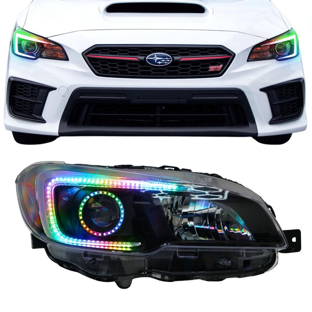 RGB Halo Kits F2 | B13 | A20 | P2 - BX3 Subaru WRX/STI Flow Series C Bar DRL Boards (2015-2021)
