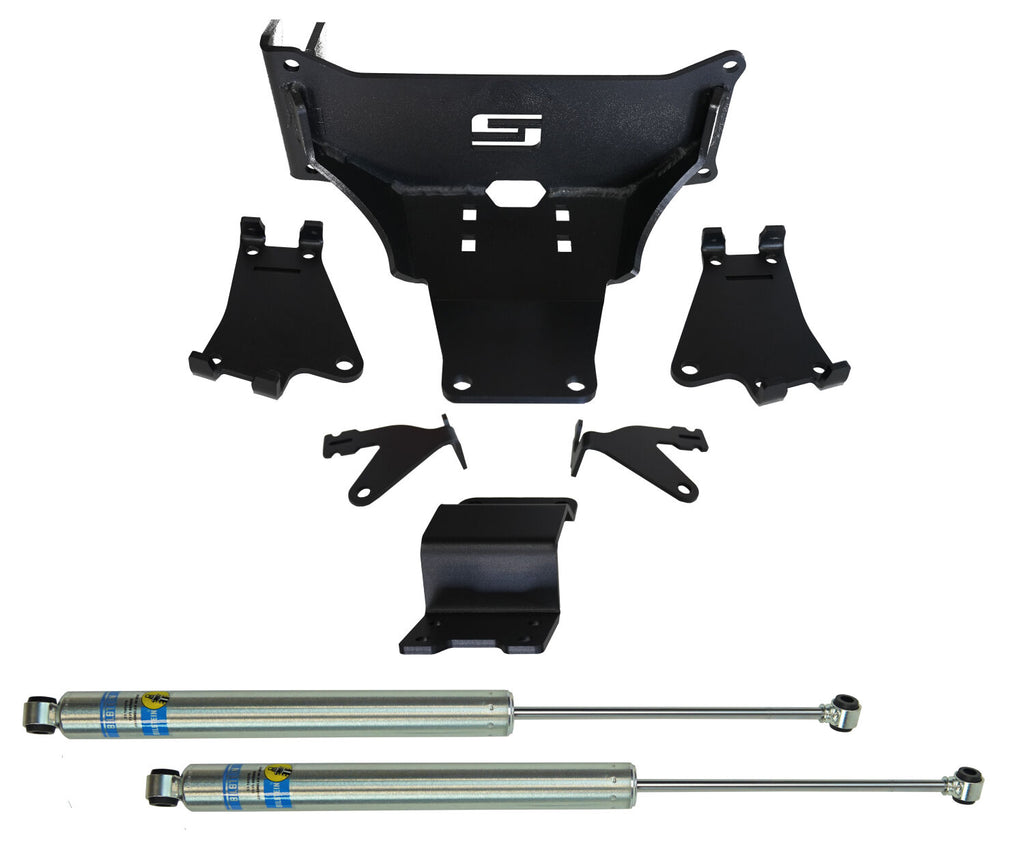 Superlift 2023 Ford F-250/350 Dual Steering Stabilizer with Bilstein Stabilizers - No lift required-Steering Stabilizer-Superlift-804260108045-