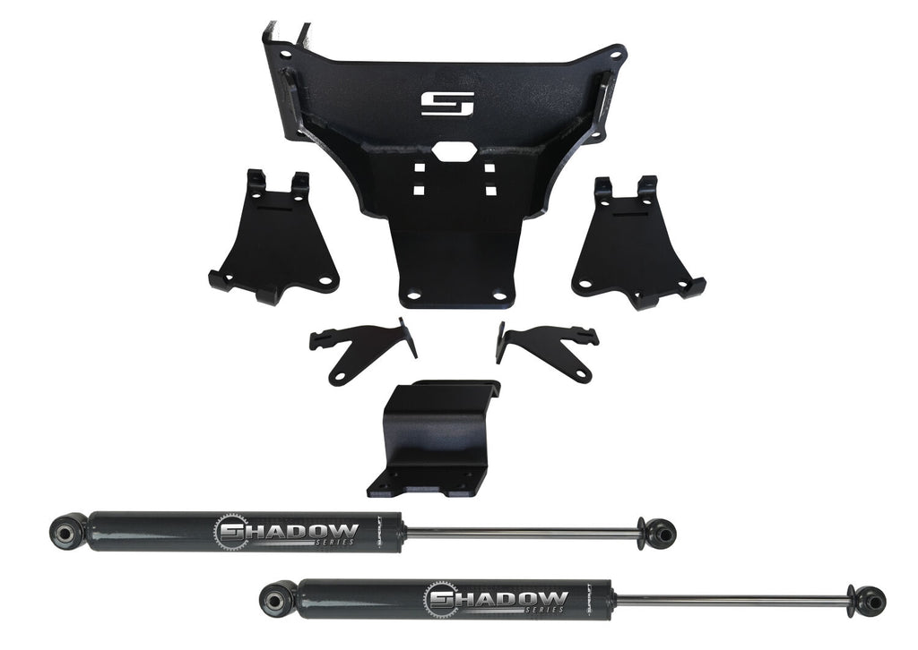 Superlift 2023 Ford F-250/350 with Superlift Stabilizers Dual Steering Stabilizer Kit - No lift req.-Steering Stabilizer-Superlift-804260108038-