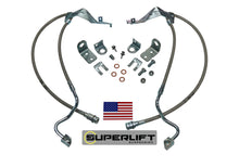 Load image into Gallery viewer, -Superlift 05-07 Ford F-250/F-350 w/ 4-8in Lift Kit (Pair) Bullet Proof Brake Hoses-Brake Line Kits-Superlift