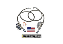Load image into Gallery viewer, -Superlift 03-13 Dodge Ram 2500/3500 w/ 4-6in Lift Kit (Pair) Bullet Proof Brake Hoses-Brake Line Kits-Superlift