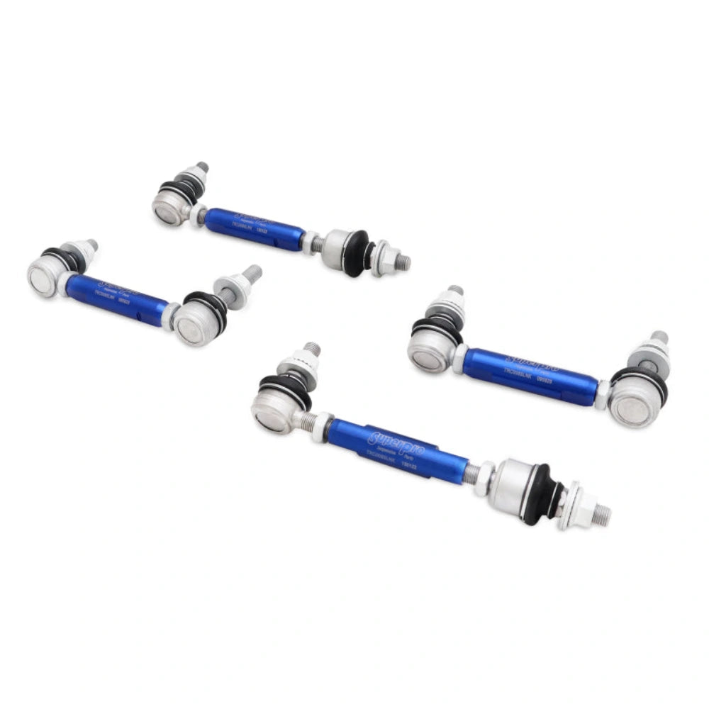 SuperPro 03-24 Toyota 4Runner HD Adjustable End Link Set (TRC1285L + TRC1285V) - Superpro TRCLNKSET11