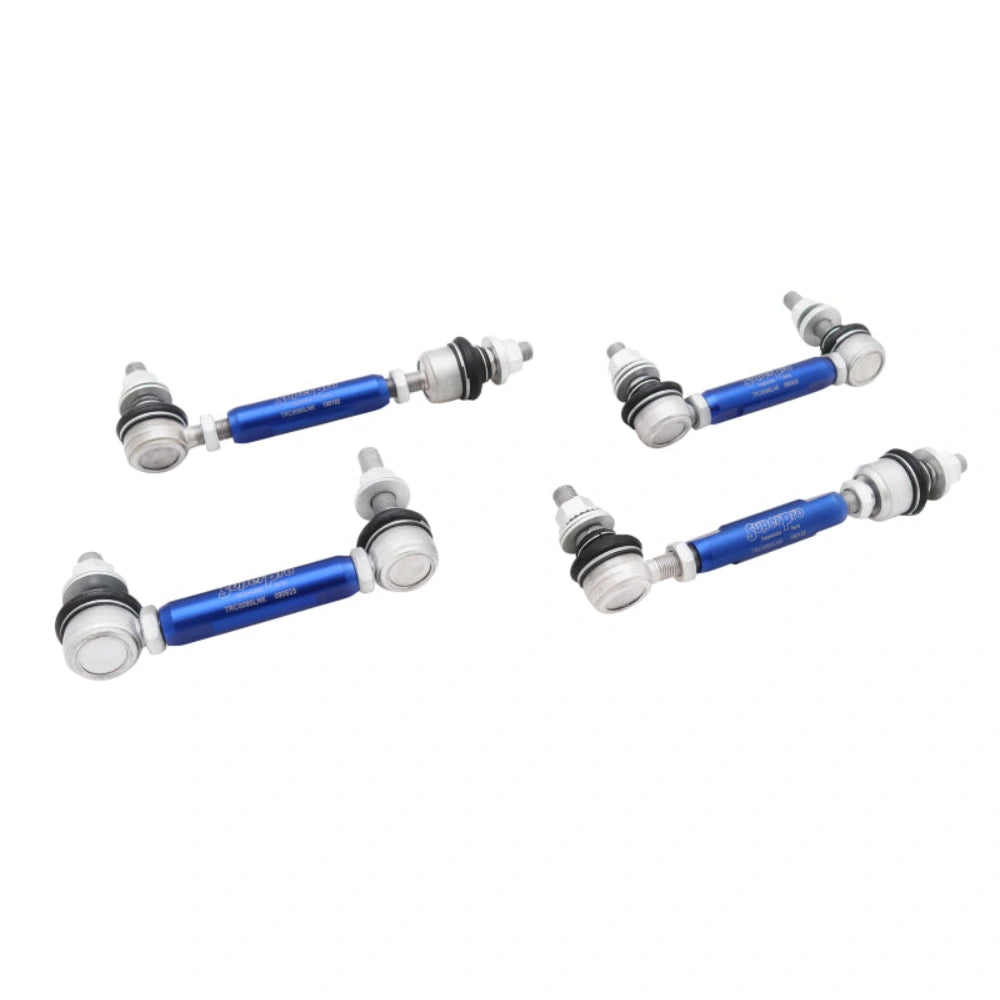 SuperPro 03-24 Toyota 4Runner HD Adjustable End Link Set (TRC1285L + TRC1285V) - Superpro TRCLNKSET11