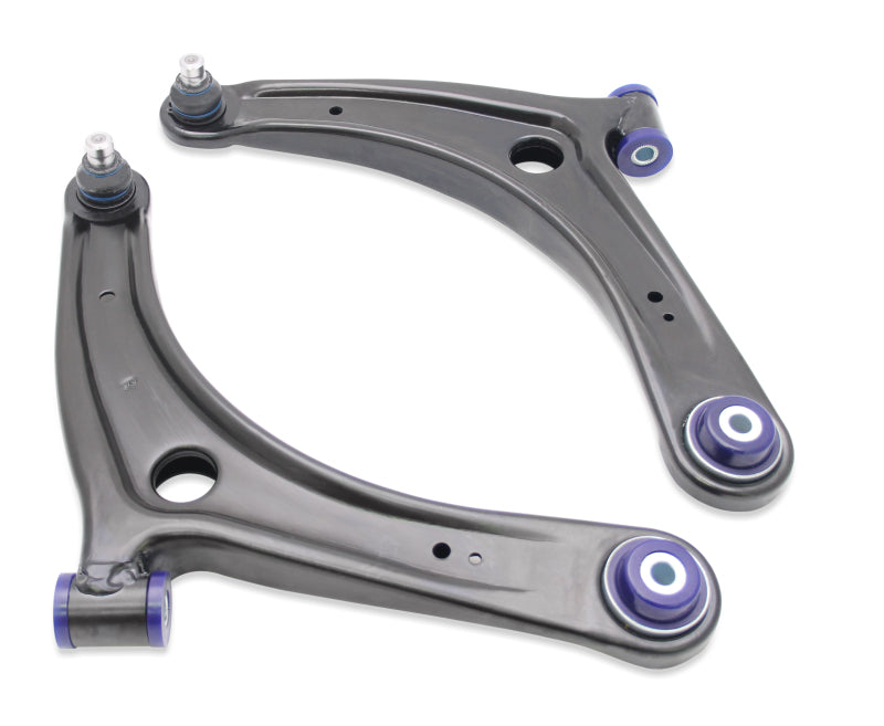 -SuperPro 2008 Mitsubishi Lancer GTS Front Lower Control Arm Set w/ Bushings