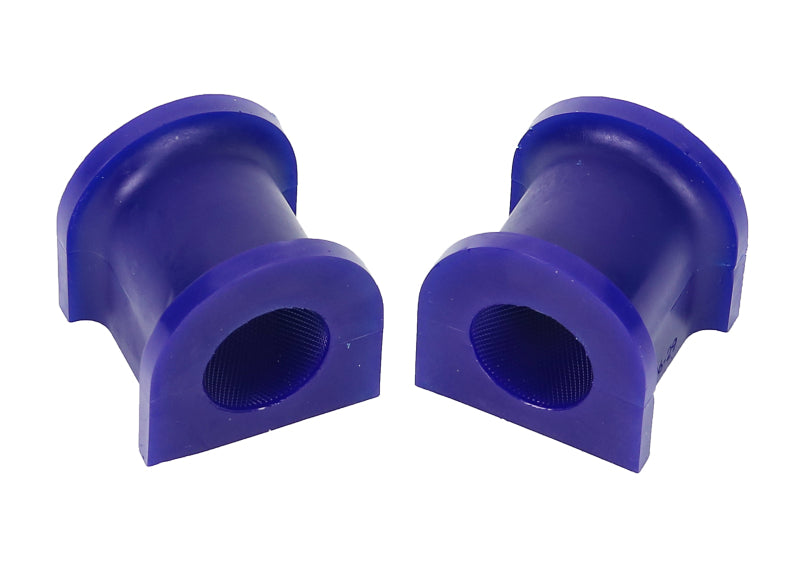 Close up of SuperPro 29mm polyurethane sway bar mount bushing bore