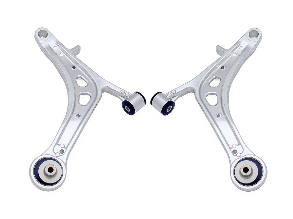 SuperPro 2008 Subaru Impreza WRX STI Front Lower Alloy Control Arm Kit (+Caster) - Superpro ALOY0015K