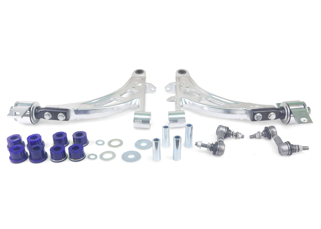 SuperPro 02-05 Subaru Impreza WRX / 04-06 WRX STI Front Lower Alloy Control Arm Kit - Superpro ALOY0020K