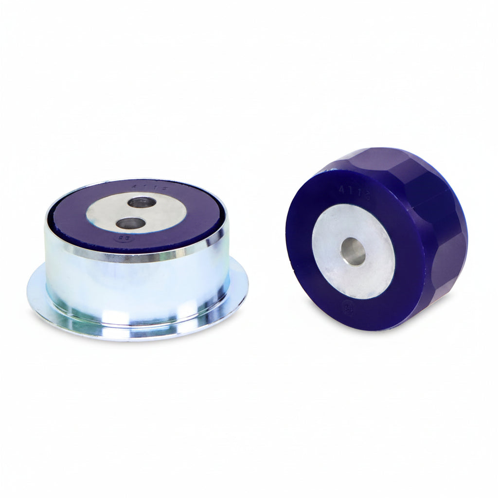 SuperPro 2013 Scion FR-S Base Rear Differential-to-Subframe Mount Bushing Set (Motorsport) close-up view