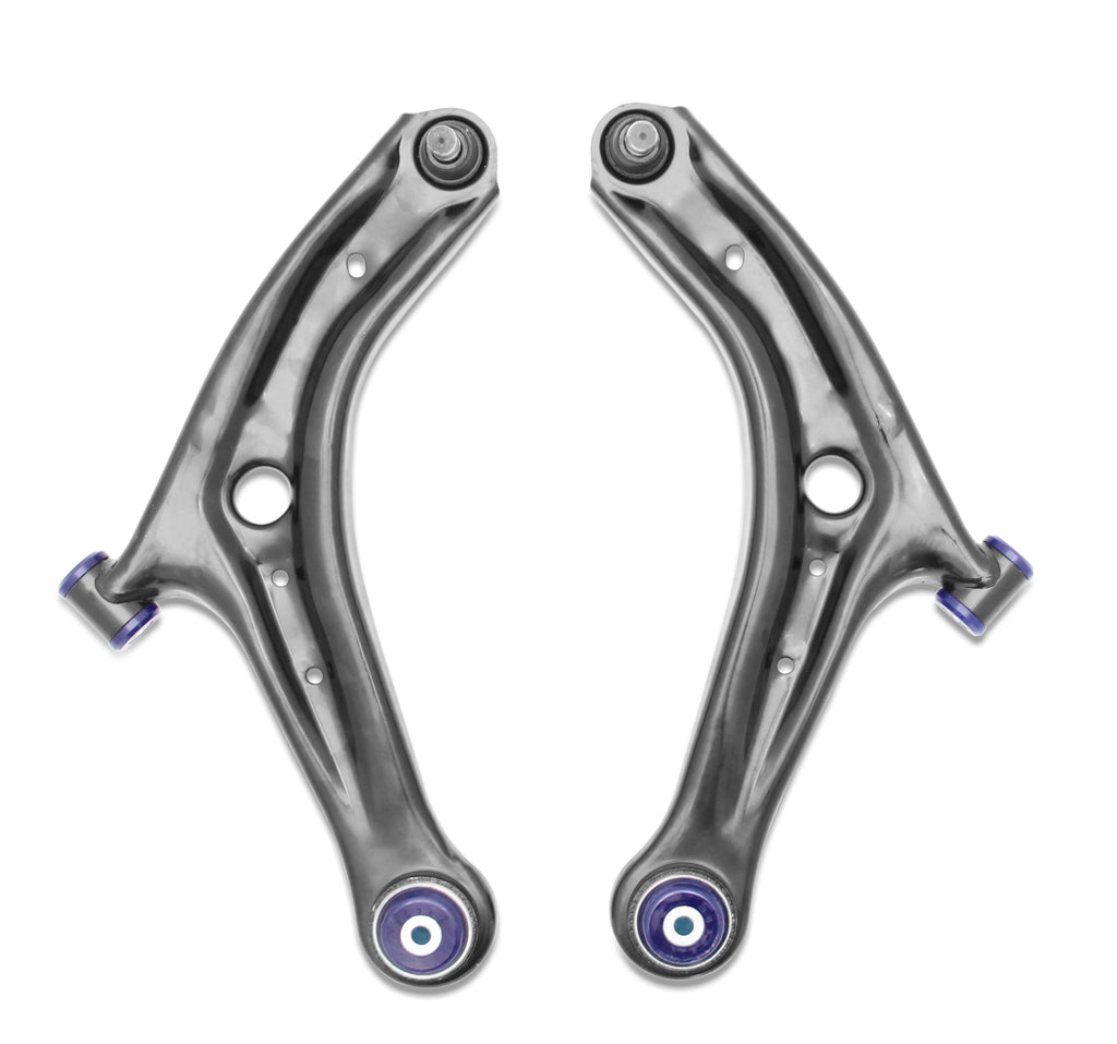 SuperPro 14-19 Ford Fiesta ST Front Lower Control Arm Set w/ Preinstalled SuperPro Bushings - Superpro TRC1046