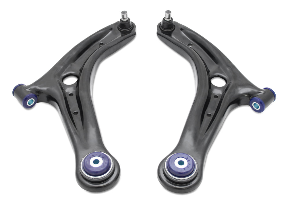 SuperPro 14-19 Ford Fiesta ST Front Lower Control Arm Set w/ Preinstalled SuperPro Bushings - Superpro TRC1046