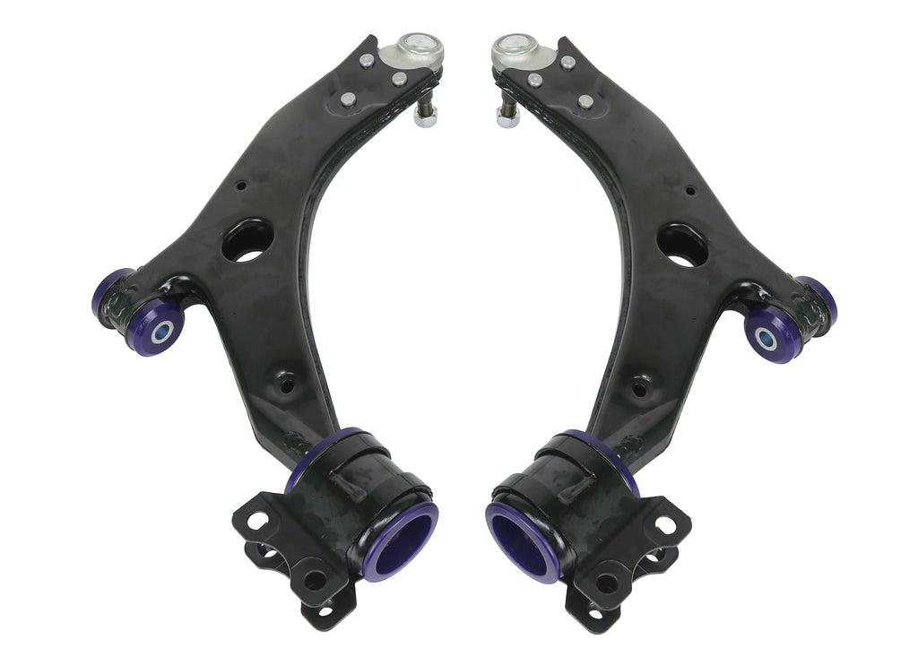 Superpro 05-11 Ford Focus LS/LT/LV Volvo S40/V50 and C70/21mm Front Lower Control Arm Assembly Kit - Superpro TRC1136