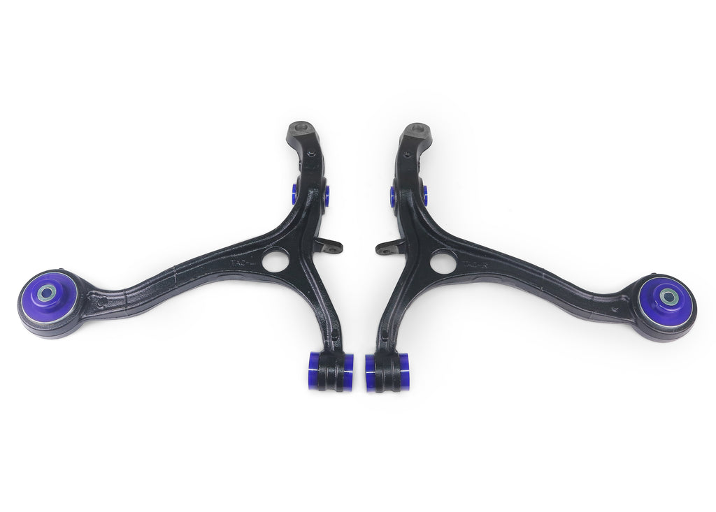 SuperPro 04-09 Acura TSX Front Lower Control Arm Set W/ Bushings - Superpro TRC1165