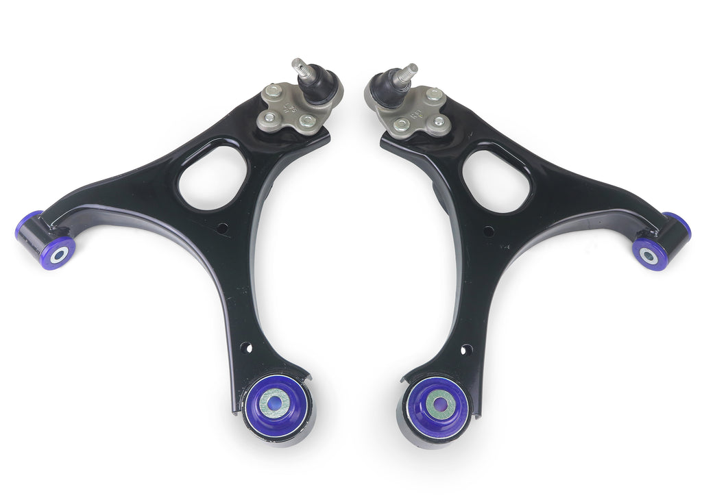 SuperPro 06 Honda Civic DX Front Lower Control Arm Set W/ Bushings - Superpro TRC1166