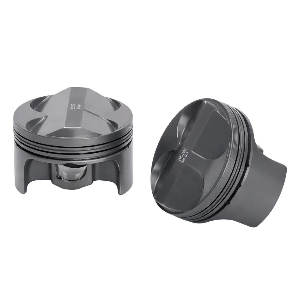 Supertech BMW B58 forged pistons set of 6 full view