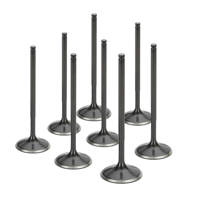 Supertech Mazda/Ford Duratec 2.0L/2.3L Black Nitrided Dish Intake Valve - Set of 8-Valves-Supertech-01037721245136-