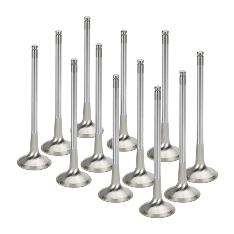 Supertech Nissan RB26 31.15X6.94X101.20mm +1mm Inconel Exhaust Valve - Set of 12 - Black Ops Auto Works