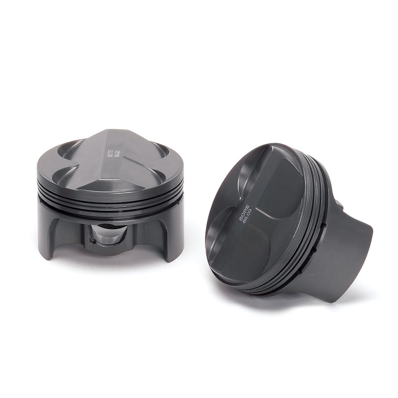 Supertech Nissan SR20DET 87mm Bore -10cc Dish 9:1 CR Pistons w/H13 Pin - Set of 4 (Excl Rings) - Black Ops Auto Works