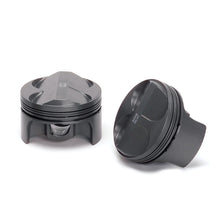 Load image into Gallery viewer, Supertech Nissan SR20DET 87mm Bore -10cc Dish 9:1 CR Pistons w/H13 Pin - Set of 4 (Excl Rings) - Black Ops Auto Works