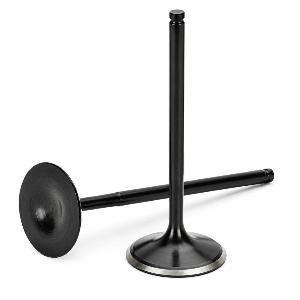 Supertech Toyota 5VZFE Black Nitrided Exhaust Valve - Set of 12 - Supertech TEVN-1040-12