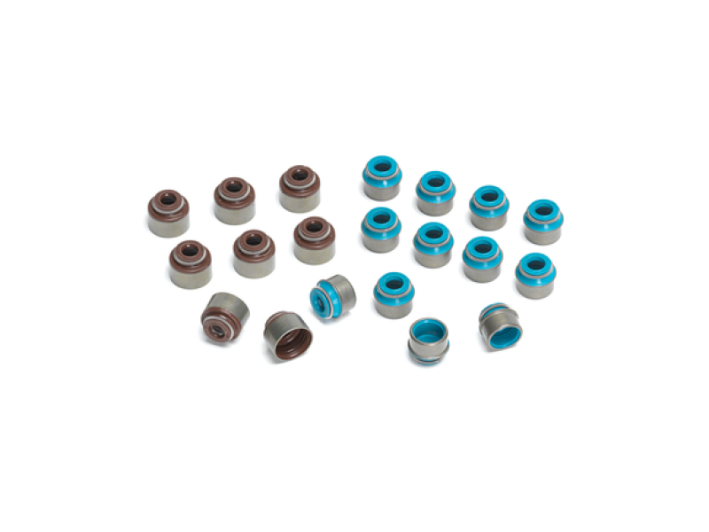 Supertech VW/Audi 7mm Viton Exhaust Valve Stem Seal - Set of 12 - Black Ops Auto Works