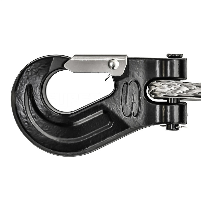 Superwinch 10000 LBS 12V DC 3/8in x 80ft Synthetic Rope SX 10000 Winch - Black Ops Auto Works