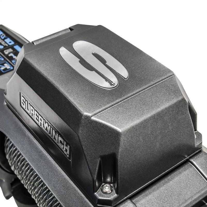 Superwinch 10000 LBS 12V DC 3/8in x 85ft Wire Rope SX 10000 Winch - Black Ops Auto Works