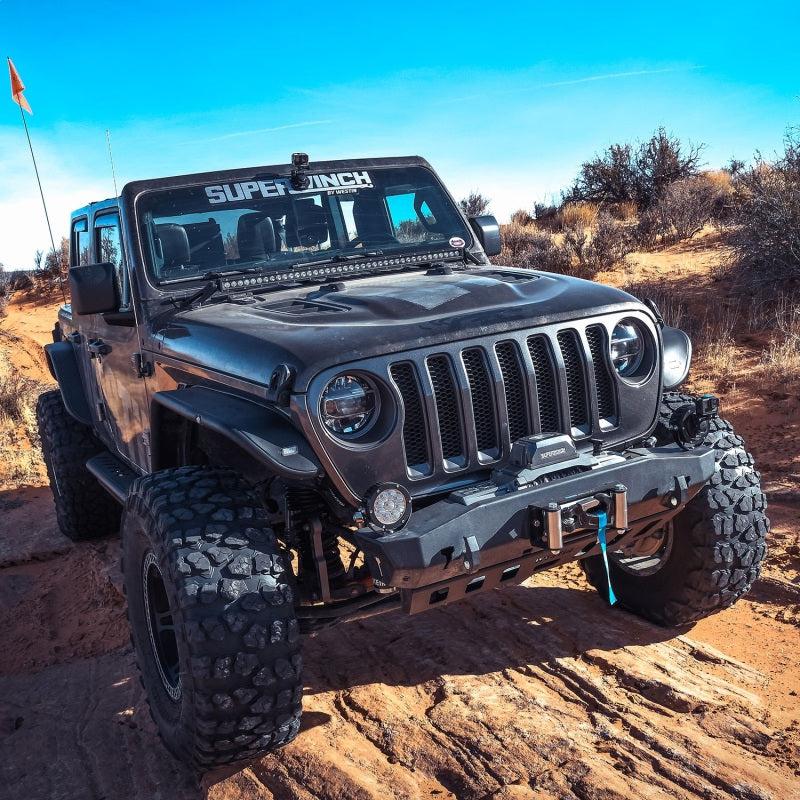Superwinch 10000 LBS 12V DC 3/8in x 85ft Wire Rope SX 10000 Winch - Black Ops Auto Works