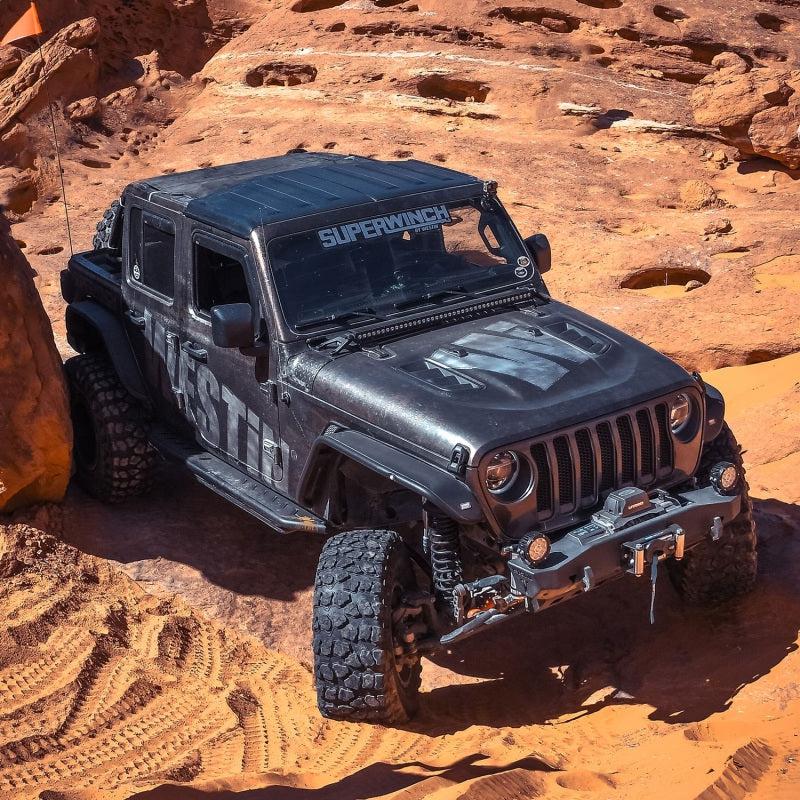 Superwinch 10000 LBS 12V DC 3/8in x 85ft Wire Rope SX 10000 Winch - Black Ops Auto Works