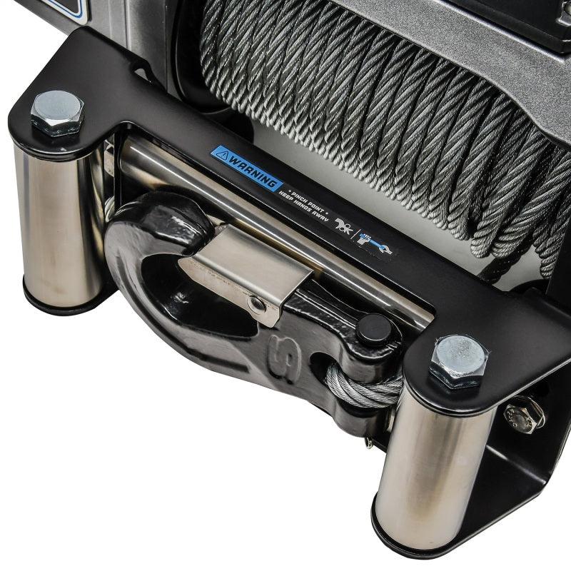 Superwinch 10000 LBS 12V DC 3/8in x 85ft Wire Rope SX 10000 Winch - Black Ops Auto Works