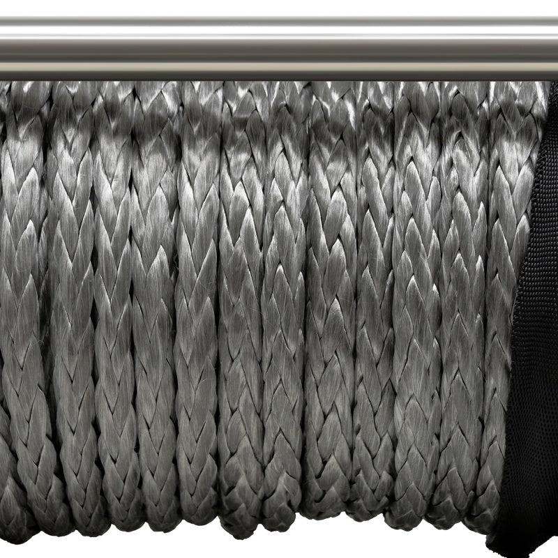 Superwinch 11500 LBS 12V DC 3/8in x 80ft Synthetic Rope Tiger Shark 11500 Winch - Black Ops Auto Works