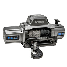 Load image into Gallery viewer, Superwinch 12000 LBS 12V DC 3/8in x 80ft Synthetic Rope SX 12000SR Winch - Graphite - Black Ops Auto Works
