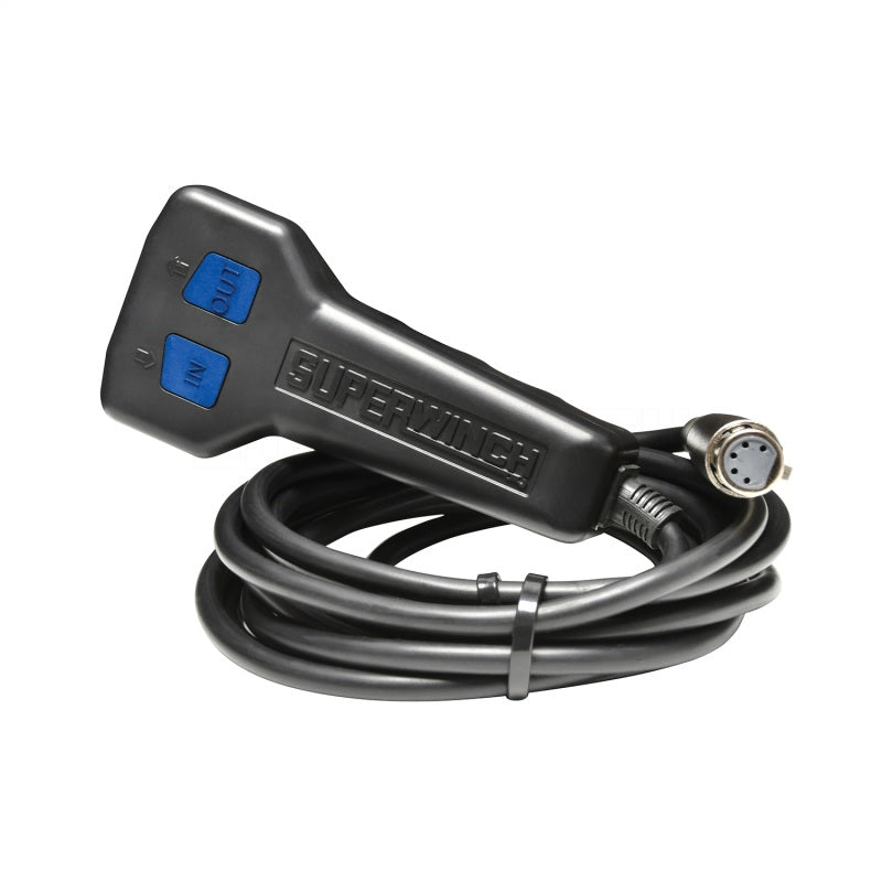 Superwinch 12000 LBS 12V DC 3/8in x 85ft Wire Rope SX 12000 Winch - Graphite - Black Ops Auto Works