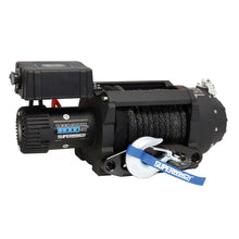 Load image into Gallery viewer, Superwinch 18000 LBS 12V DC 33/64in x 79 ft Synthetic Rope Tiger Shark 18000SR Winch - Black Ops Auto Works