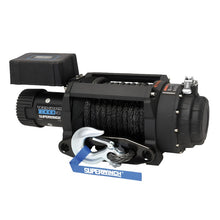 Load image into Gallery viewer, Superwinch 18000 LBS 12V DC 33/64in x 79 ft Synthetic Rope Tiger Shark 18000SR Winch - Black Ops Auto Works