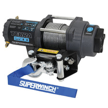 Load image into Gallery viewer, Superwinch 2500 LBS 12V DC 3/16in x 40ft Steel Rope Terra 2500 Winch - Gray Wrinkle - Black Ops Auto Works