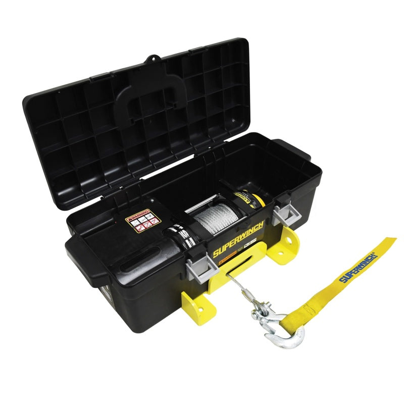 Superwinch 4000 LBS 12V DC 3/16in x 50ft Steel Rope Winch2Go Steel Rope - Black Ops Auto Works